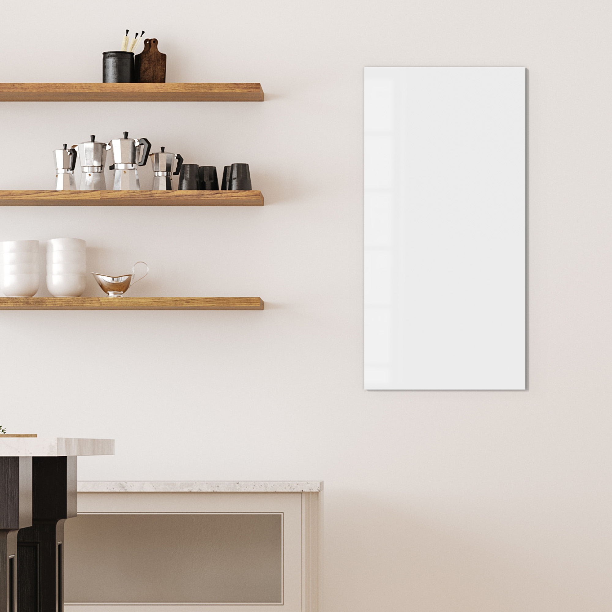 Pizarra magnética de vidrio DEQORI 'blanco' escribible pizarra blanca tablón de anuncios cocina, de Ausf. - Imagen 43 de 80